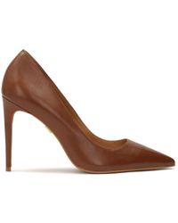 Kazar - Braune Klassische Pumps Mit Spitzer Zehenpartie - Lyst