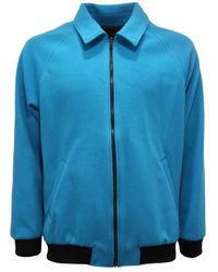 Imperial - Jassen ,Blauw ,Full-Zip Jas - Lyst