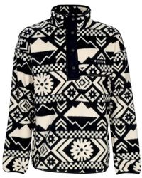 Columbia - Geruite Fleece Half Snap Jas - Lyst