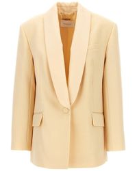 Zimmermann - Illustration Shawl Tux Jacket - Lyst