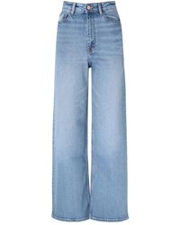 Ganni - Blaue vintage stretch denim andi jeans - Lyst