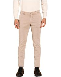Mason's - Marmorierte stretch-chinohose - Lyst