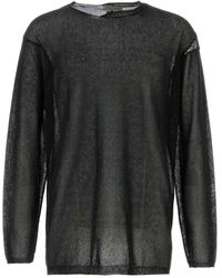 Yohji Yamamoto - Round-Neck Knitwear - Lyst