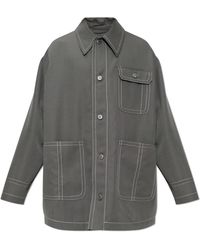 Ami Paris - New Wool Worker Jacket - Lyst