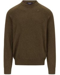 K-Way - Round-Neck Knitwear - Lyst