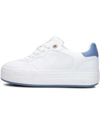 Guess - Schoenen ,Wit ,Wol Witte Swole Sneakers Voor Vrouwen - Lyst