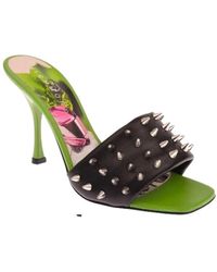 John Richmond - Shoes > heels > heeled mules - Lyst