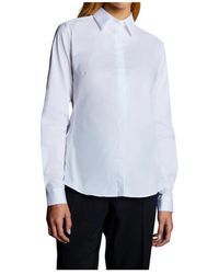 Fay - Camisas blancas para mujeres - Lyst