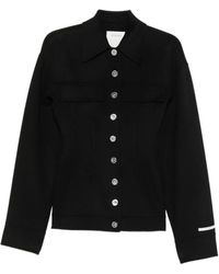 Sportmax - Jassen ,Zwart ,Wol Arena Wool Jacket - Lyst