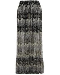Rabanne - Rokken ,Zwart ,Maxi Skirts - Lyst