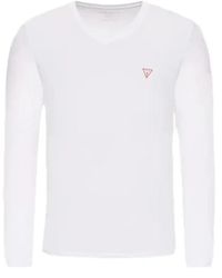 Guess - Modernes Core Langarm T-Shirt - Lyst