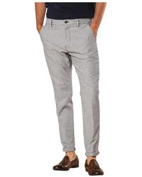 Mason's - Broeken ,Grijs ,Stijlvolle Broek Voor Mannen - Lyst