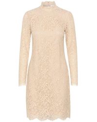 Saint Tropez - Elegantes spitzenkleid grau morn - Lyst