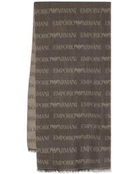 Emporio Armani - Winter Scarves - Lyst