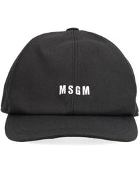 MSGM - Baseballpet Met Geborduurd Logo - Lyst