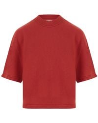 Sa Su Phi - Truien & Vesten ,Rood ,Wol Trui Met Ronde Hals - Lyst