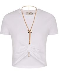 Elisabetta Franchi - T-Shirts - Lyst