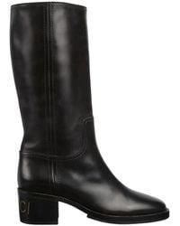 Gucci - 45Mm Stiefel Mit Logo-Nieten - Lyst