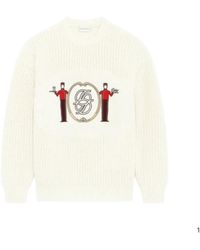 Drole de Monsieur - Round-Neck Knitwear - Lyst