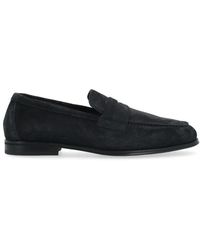 Doucal's - Schoenen ,Blauw ,Leer Penny Adler Juke Loafer - Lyst