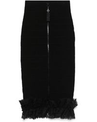Self-Portrait - Midi Skirts - Lyst