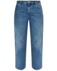 Michael Kors - Jeans ,Blauw ,Denim Straight-Leg Jeans - Lyst