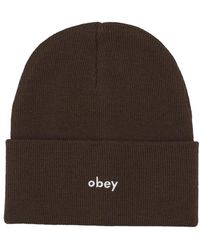 Obey - Karma Beanie Hat Java - Lyst