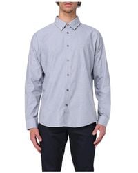 ARMANI EXCHANGE - Casual Shirts - Lyst