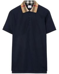 Burberry - Overhemd Met Geruite Kraag - Lyst
