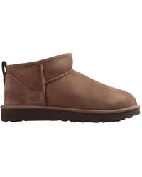 UGG - Classic Ultra Mini Ankle Boots - Lyst