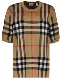 Burberry - Vintage check t-shirt - Lyst