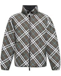 Burberry - Giacca reversibile - Lyst