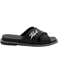 KARL LAGERFELD - Sliders - Lyst