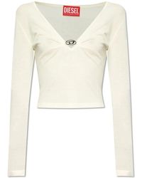 DIESEL - Long Sleeve Tops - Lyst