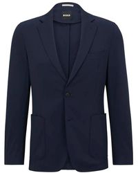 HUGO - Klassischer Blazer Mit Reverskragen - Lyst