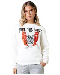 Colourful Rebel - Dropped Shoulder Sweatshirt - Lyst