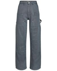 Sofie Schnoor - Kohlegraue hose mit weiten beinen - Lyst
