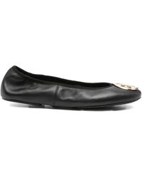 Tory Burch - Minnie Leren Ballerina - Lyst