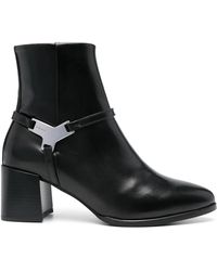 Calvin Klein - Klassischer schwarzer stiefelette - Lyst