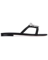 Manolo Blahnik - Sliders - Lyst