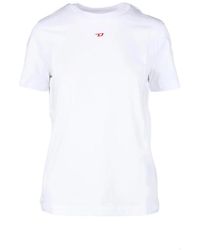 DIESEL - Weiße t-shirt für frauen - Lyst