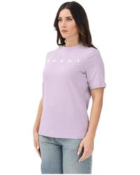 Marni - Tops ,Paars ,Short Sleeve T-Shirt - Lyst