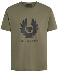 Belstaff - Magliette phoenix in olive - Lyst