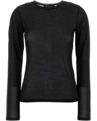 Our Legacy - Tops ,Zwart ,Katoen Super Slim Longsleeve - Lyst