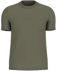 Guess - Groene T-Shirt En Polo Collectie - Lyst