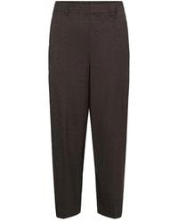 Kaffe - Broeken ,Grijs ,Pantalon - Lyst
