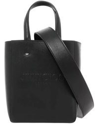 Jimmy Choo - Borsa Tote Lenny N/S In Pelle Liscia - Lyst