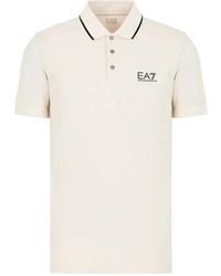 EA7 - Tops > polo shirts - Lyst