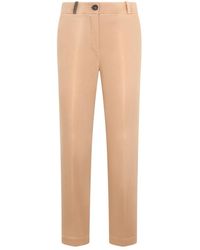 Peserico - Cropped Trousers - Lyst