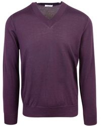 Paolo Pecora - V-Neck Knitwear - Lyst